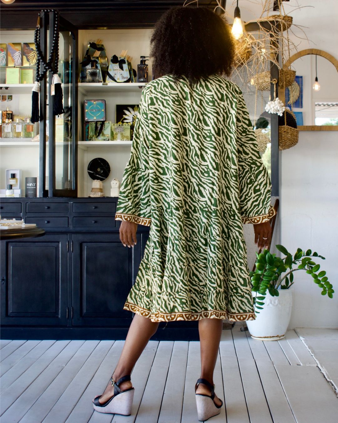 Serengeti Riviera Midi Dress